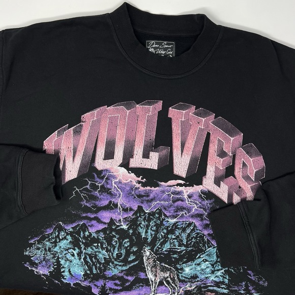 Darc Sport Wolves Limited Edition 601/1000 Ohana Tour Crewneck Sweater Large - Picture 1 of 9